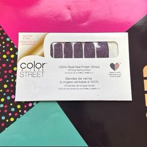 Color Street 100% Real Nail Polish Strips -    Flake My Day